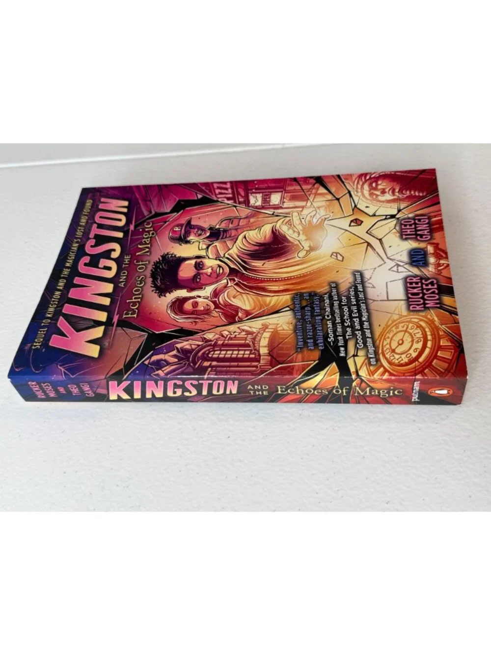 Kingston and the Echoes of Magic Kids Fantasy Adventure Paperback NEW